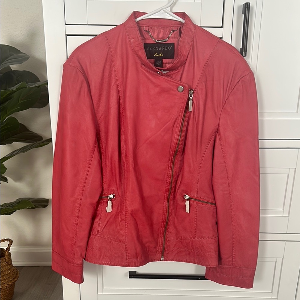 New - never worn Bernardo Leather jacket